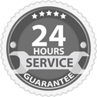 24 hour service guarantee